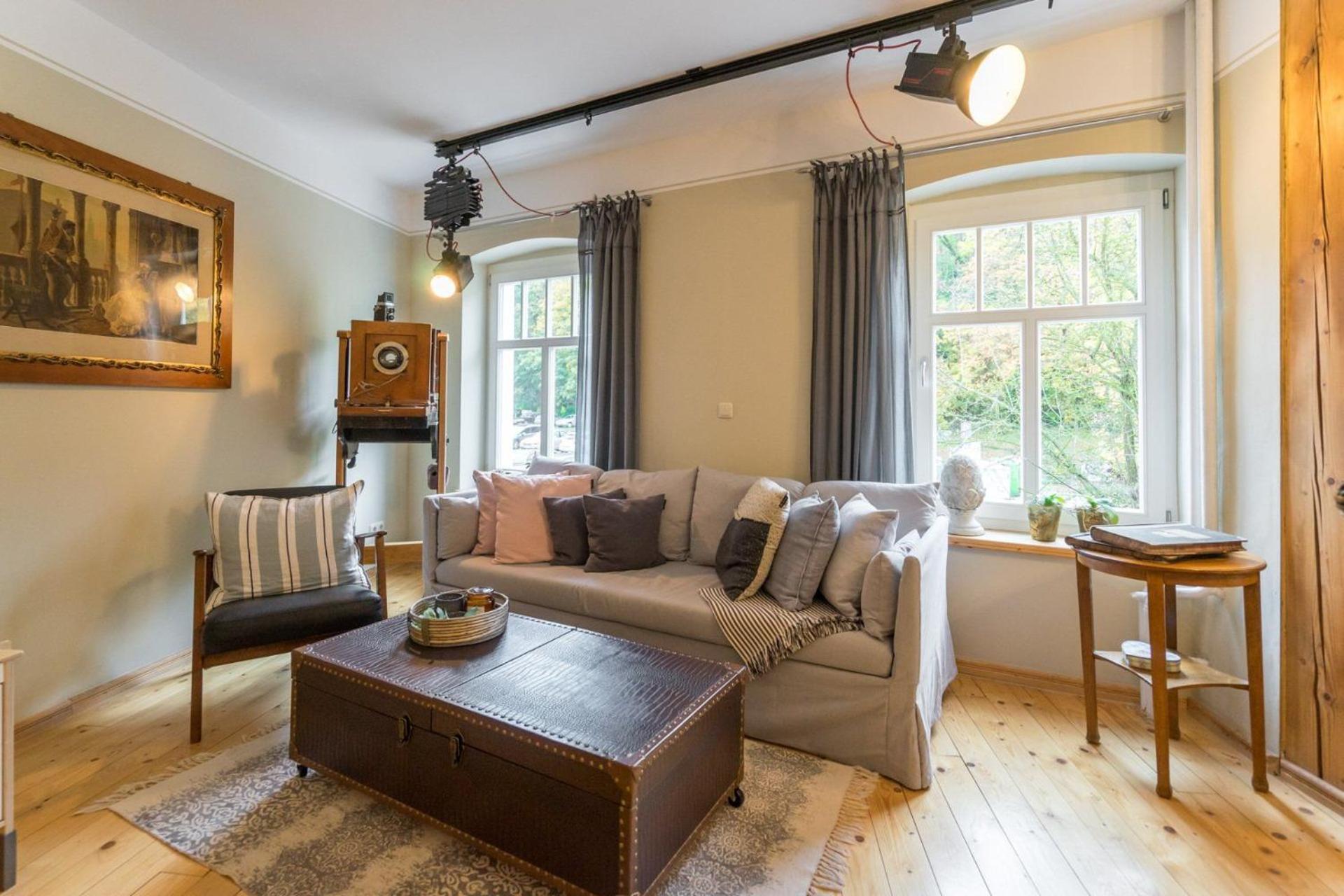 Altes Fotohaus Apartment Freyburg Luaran gambar